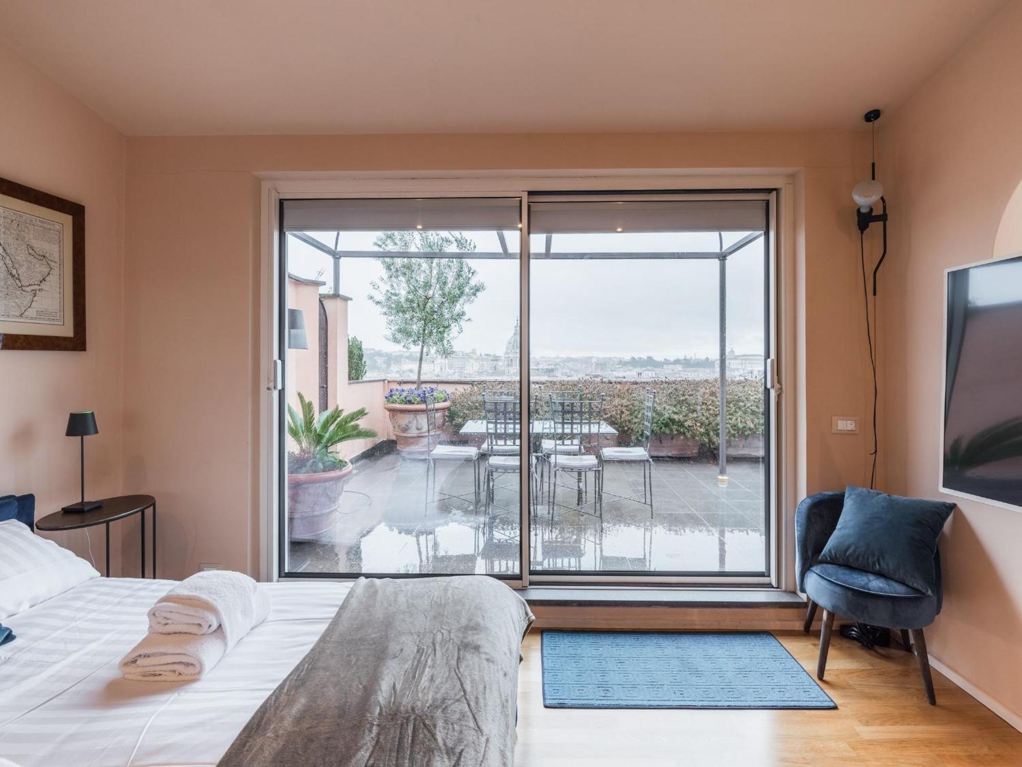 The Best Rent - Spacious Apartment With Terraces With Panoramic View Of Roma Exterior foto